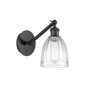 Innovations - 317-1W-BK-G442-LED - LED Wall Sconce - Ballston - Matte Black