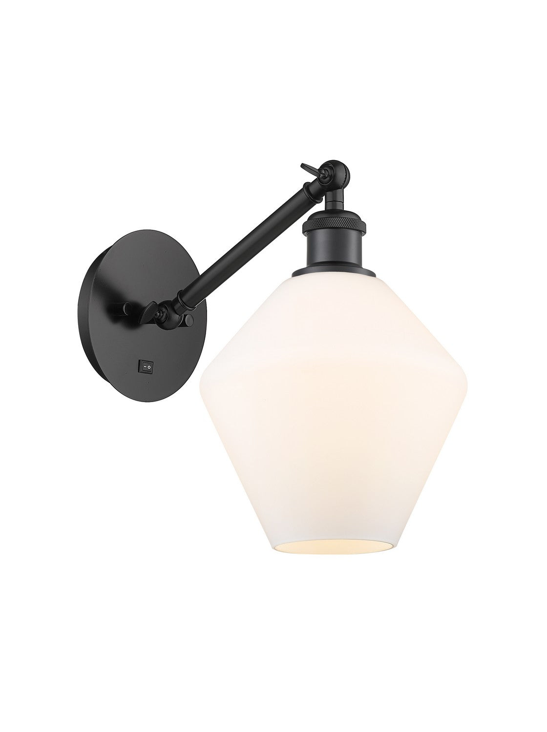 Innovations - 317-1W-BK-G651-8 - One Light Wall Sconce - Ballston - Matte Black