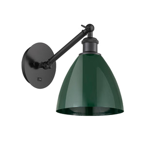 Innovations - 317-1W-BK-MBD-75-GR - One Light Wall Sconce - Ballston - Matte Black