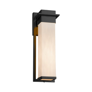 Justice Designs - CLD-7544W-MBLK - LED Outdoor Wall Sconce - Clouds - Matte Black