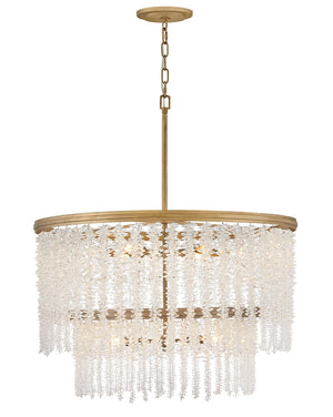 Fredrick Ramond - FR41498BNG - LED Chandelier - Rubina - Burnished Gold