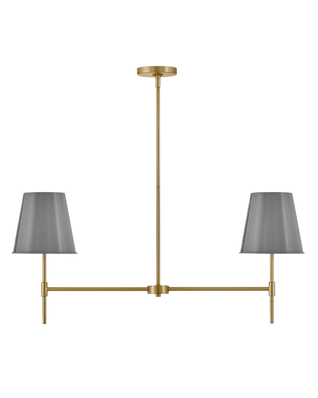Lark - 83445LCB-FY - LED Linear Chandelier - Blake - Lacquered Brass