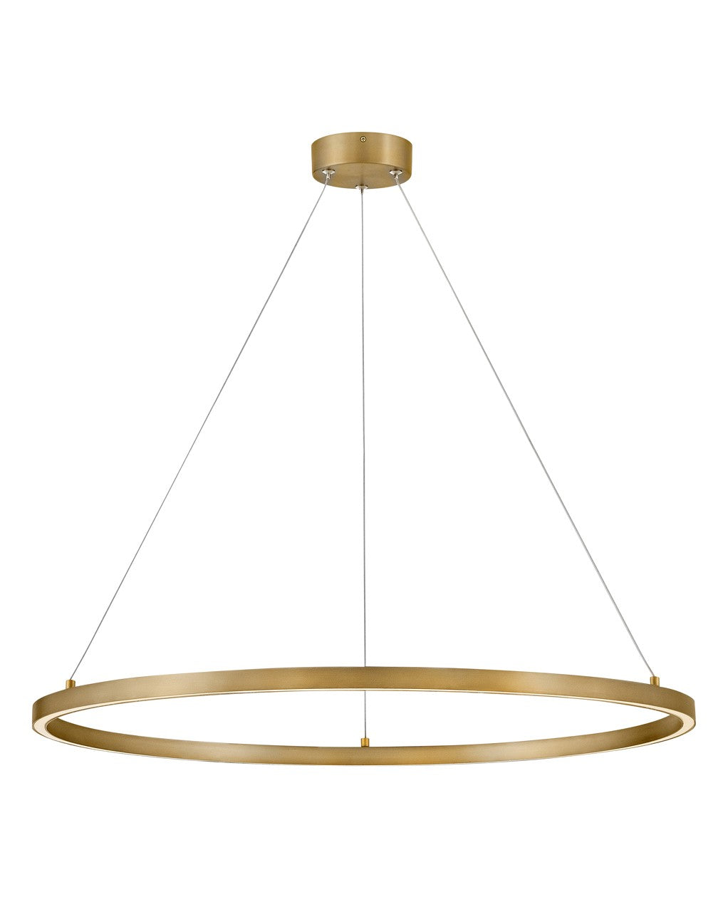 Lark - 83465LCB - LED Chandelier - Kenna - Lacquered Brass