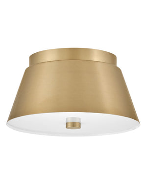 Lark - 83511LCB - LED Flush Mount - Tess - Lacquered Brass