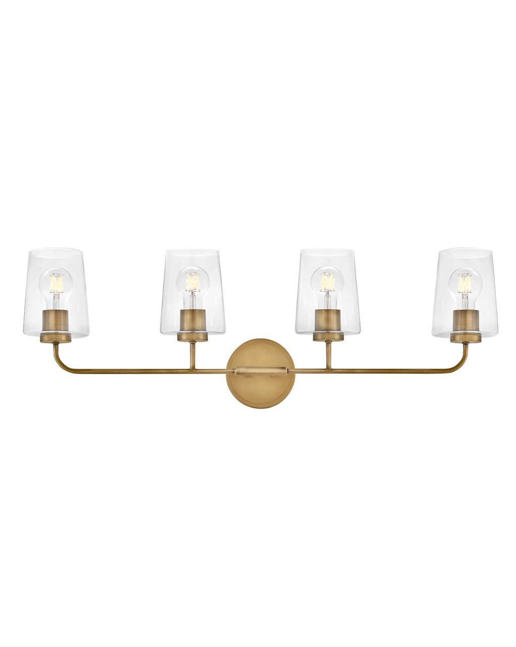 Lark - 853454HB-CL - LED Vanity - Kline - Heritage Brass
