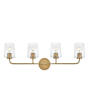 Lark - 853454HB-CL - LED Vanity - Kline - Heritage Brass