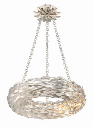 Crystorama - 535-SA - LED Chandelier - Broche - Antique Silver