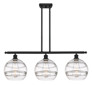 Innovations - 516-3I-BK-G556-10CL - Three Light Island Pendant - Ballston - Matte Black