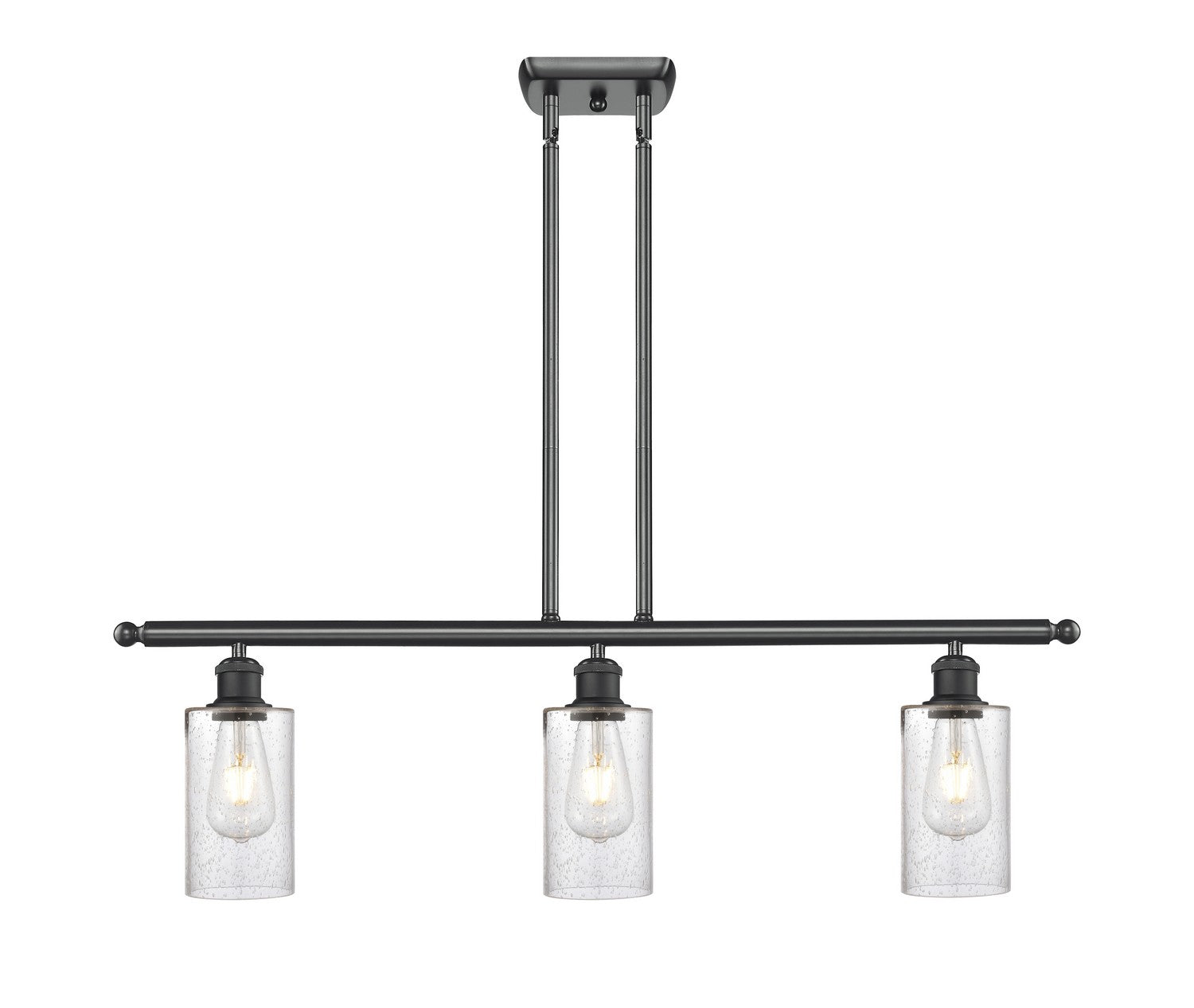 Innovations - 516-3I-BK-G804 - Three Light Island Pendant - Ballston - Matte Black