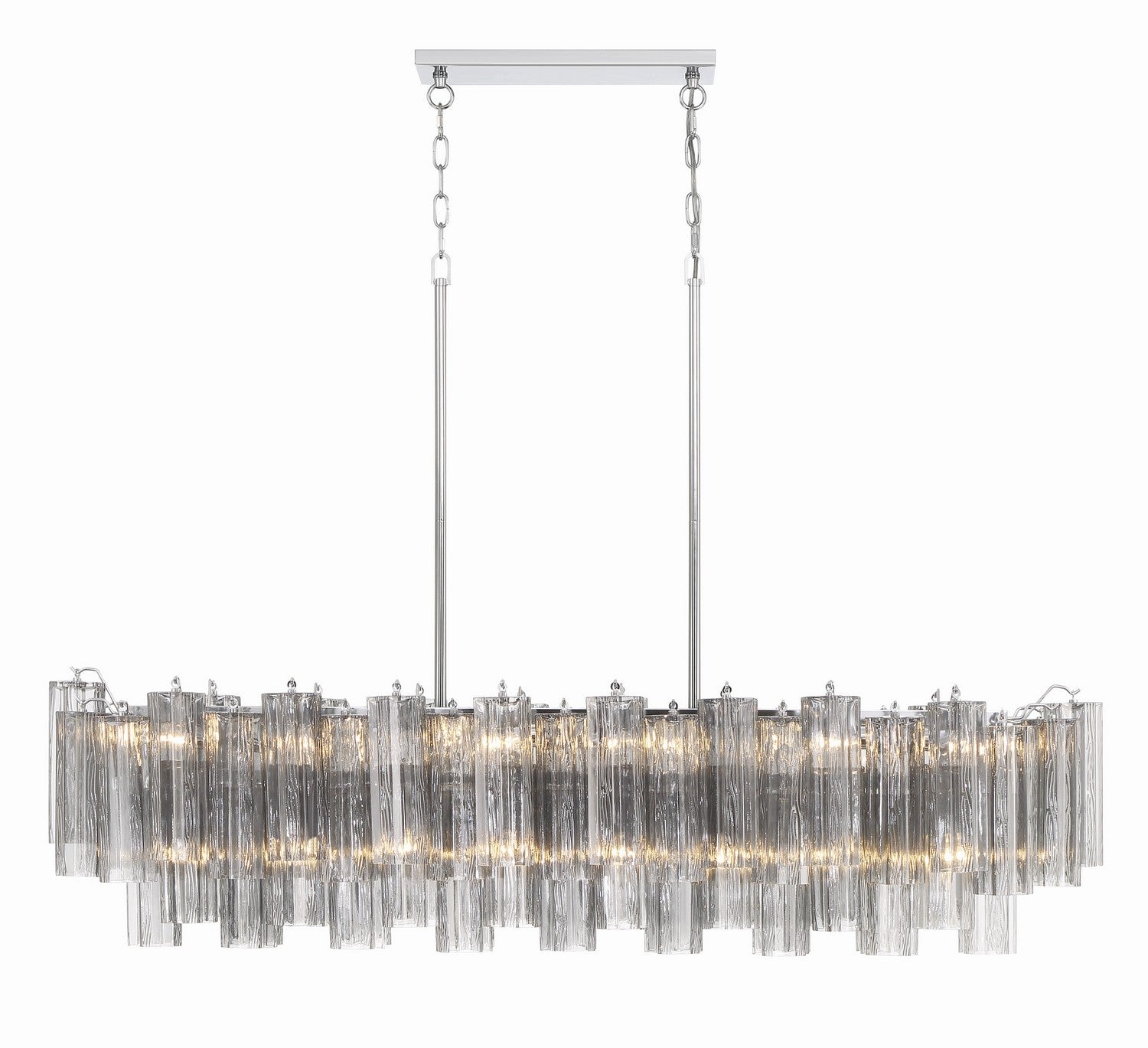 Crystorama - ADD-317-CH-SM - 14 Light Chandelier - Addis - Polished Chrome