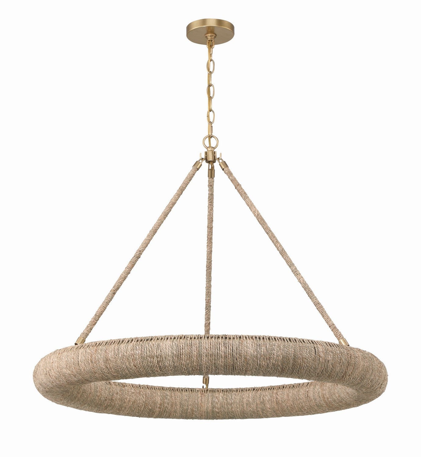 Crystorama - OAK-7538-SG - LED Chandelier - Oakley - Soft Gold