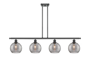 Innovations - 516-4I-BK-G1213-8SM - Four Light Island Pendant - Ballston - Matte Black