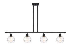 Innovations - 516-4I-BK-G556-6CL - Four Light Island Pendant - Ballston - Matte Black