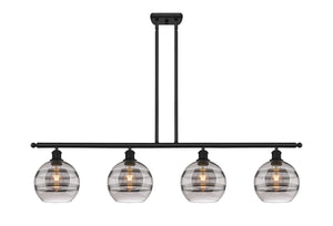 Innovations - 516-4I-BK-G556-8SM - Four Light Island Pendant - Ballston - Matte Black