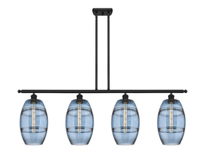 Innovations - 516-4I-BK-G557-8BL - Four Light Island Pendant - Ballston - Matte Black