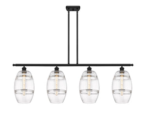 Innovations - 516-4I-BK-G557-8CL - Four Light Island Pendant - Ballston - Matte Black