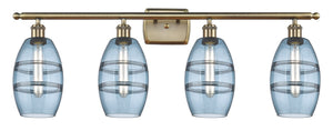 Innovations - 516-4W-AB-G557-6BL - Four Light Bath Vanity - Ballston - Antique Brass