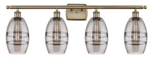 Innovations - 516-4W-AB-G557-6SM - Four Light Bath Vanity - Ballston - Antique Brass