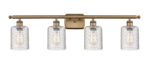 Innovations - 516-4W-BB-G112C-5CL - Four Light Bath Vanity - Ballston - Brushed Brass