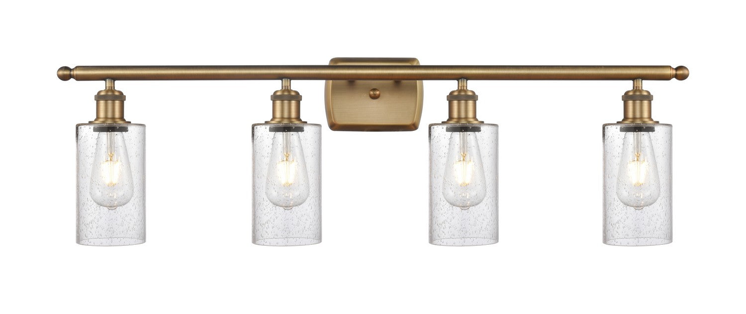 Innovations - 516-4W-BB-G804 - Four Light Bath Vanity - Ballston - Brushed Brass