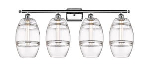 Innovations - 516-4W-PC-G557-8CL - Four Light Bath Vanity - Ballston - Polished Chrome