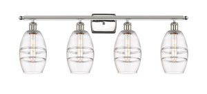 Innovations - 516-4W-PN-G557-6CL - Four Light Bath Vanity - Ballston - Polished Nickel