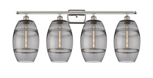 Innovations - 516-4W-PN-G557-8SM - Four Light Bath Vanity - Ballston - Polished Nickel