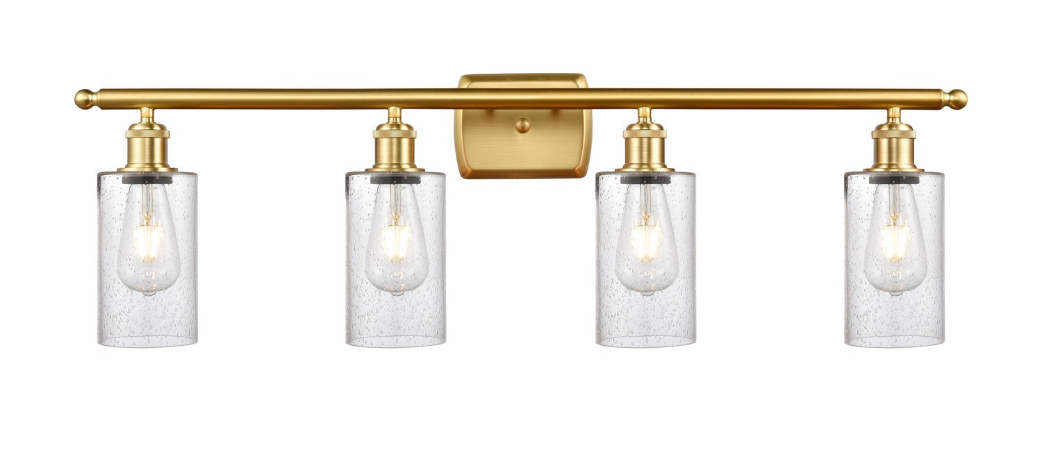 Innovations - 516-4W-SG-G804 - Four Light Bath Vanity - Ballston - Satin Gold