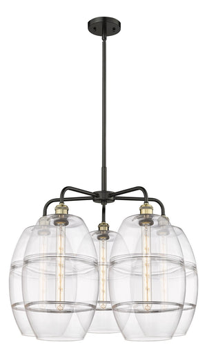 Innovations - 516-5CR-BAB-G557-10CL - LED Chandelier - Downtown Urban - Black Antique Brass