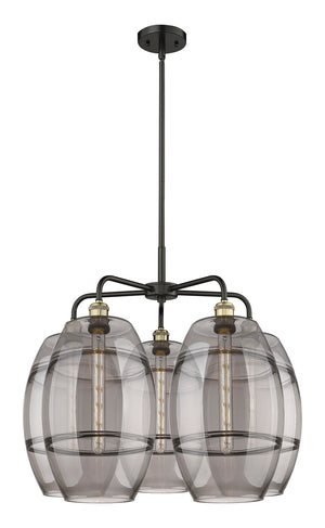 Innovations - 516-5CR-BAB-G557-10SM - LED Chandelier - Downtown Urban - Black Antique Brass