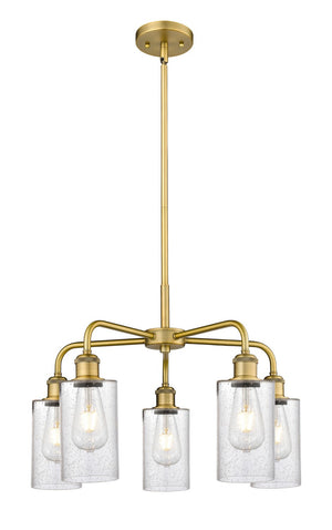 Innovations - 516-5CR-BB-G804 - Five Light Chandelier - Ballston - Brushed Brass