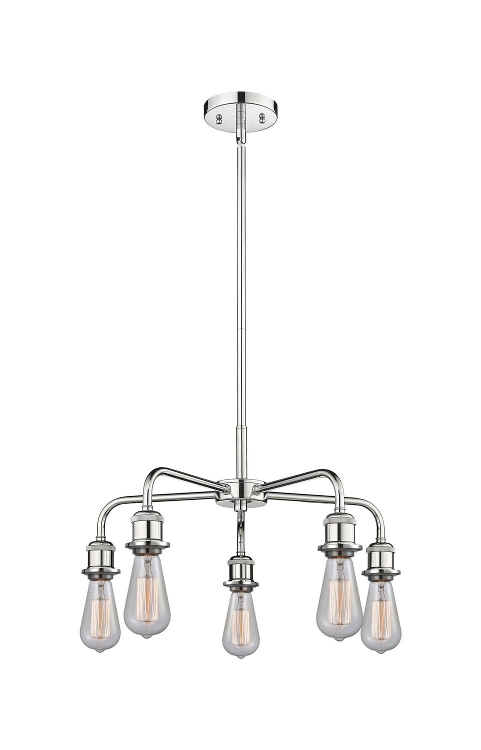 Innovations - 516-5CR-PC - Five Light Chandelier - Ballston - Polished Chrome