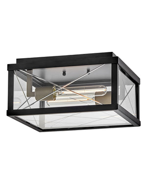 Hinkley - 28881BK - LED Flush Mount - Monte - Black