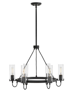 Hinkley - 37855BK - LED Chandelier - Ryden - Black