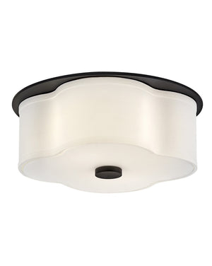 Hinkley - 46441BK - LED Flush Mount - Delaney - Black