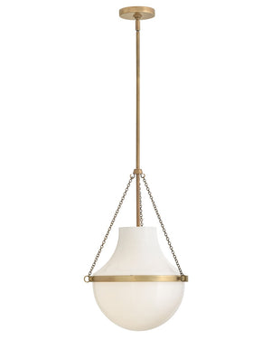 Hinkley - 46897HB - LED Pendant - Collins - Heritage Brass