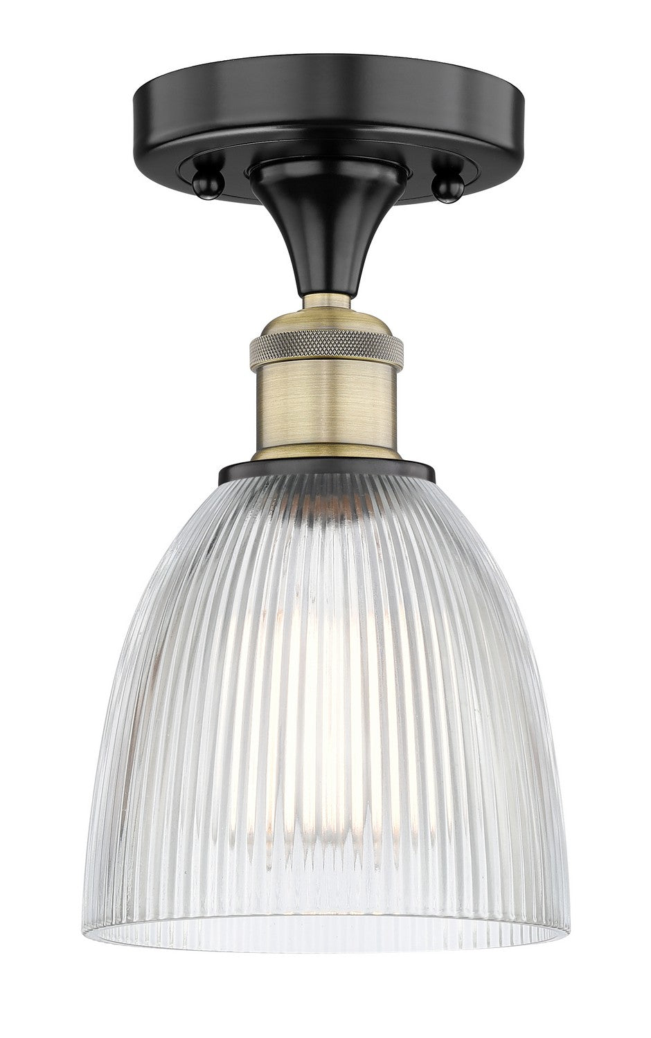 Innovations - 616-1F-BAB-G382 - One Light Flush Mount - Edison - Black Antique Brass