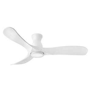 Hinkley - 903456FWW-LDD - 56"Ceiling Fan - Swell Flush Illuminated - Matte White
