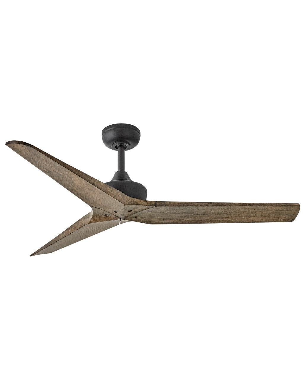 Hinkley - 903752FDB-NDD - 52"Ceiling Fan - Chisel - Matte Black