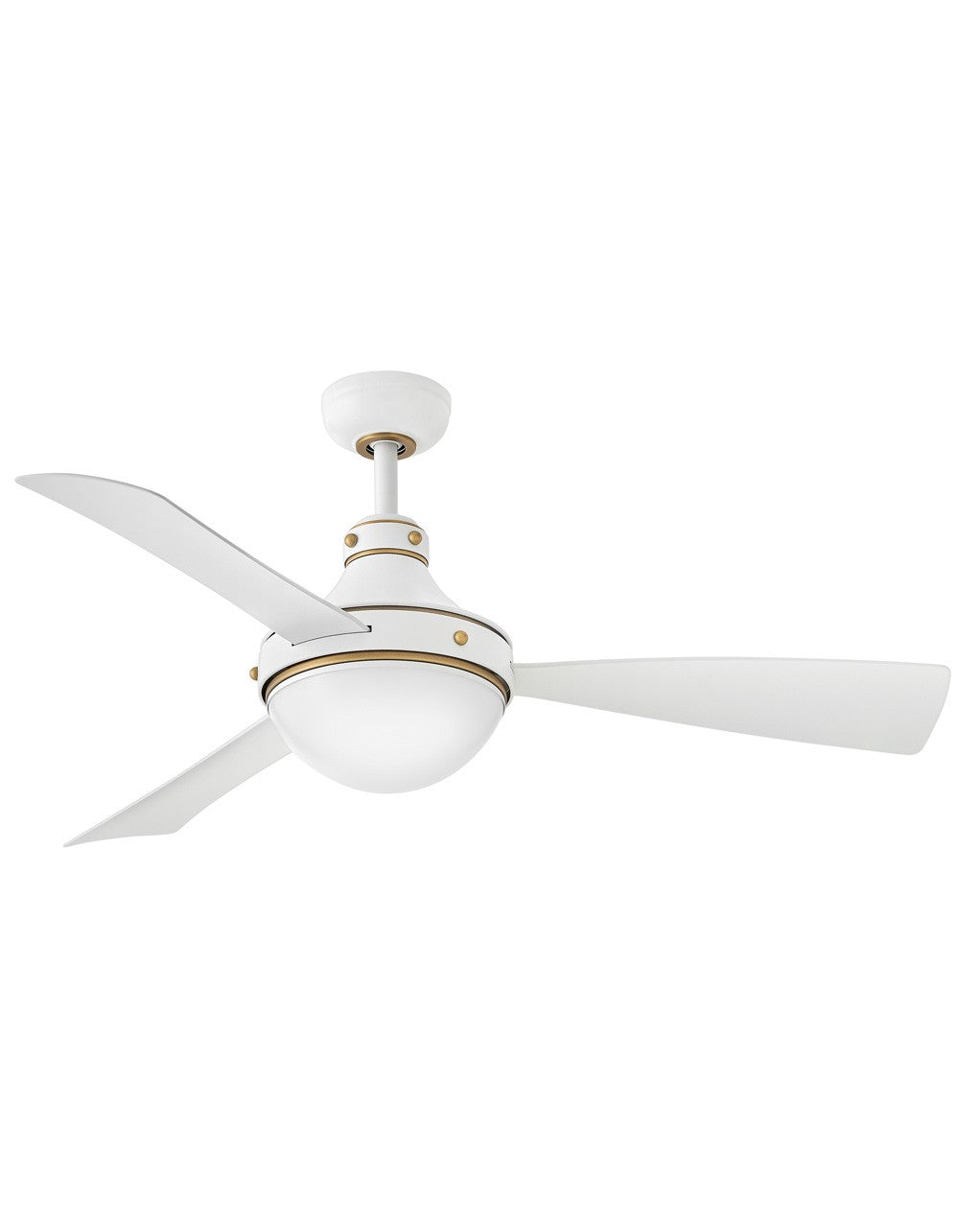 Hinkley - 905950FMW-LWD - 50" LED Smart Fan - Oliver - Matte White