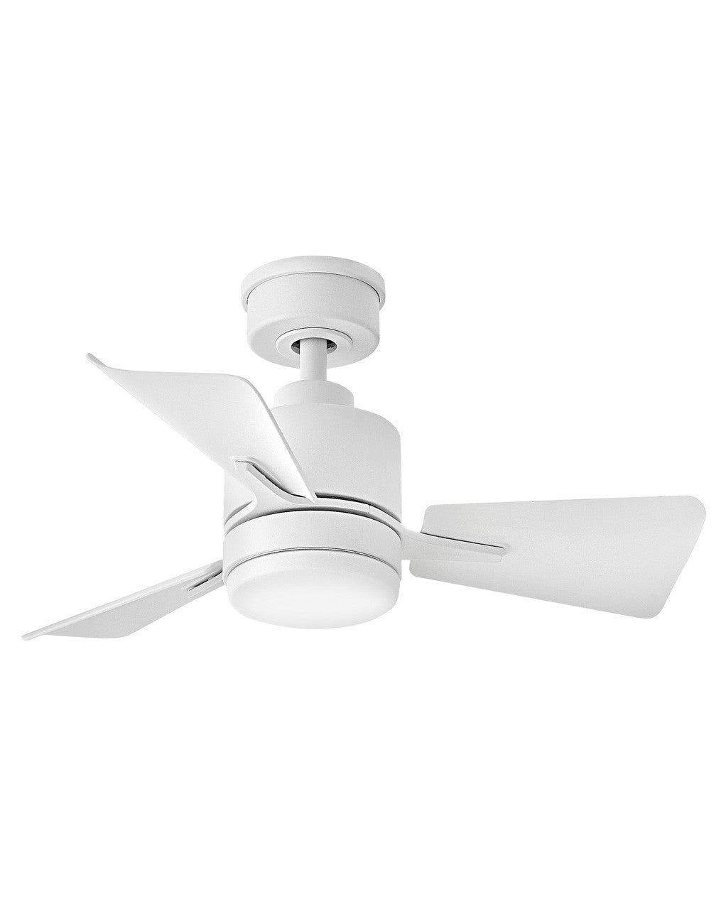 Hinkley - 906030FMW-LDA - 30"Ceiling Fan - Atom - Matte White