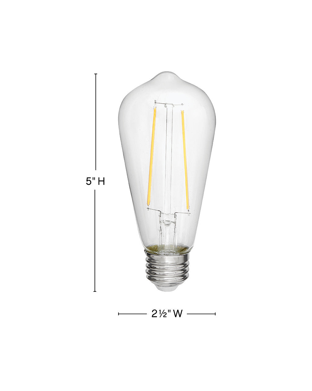 Hinkley - E26ST192245CL - Light Bulb - LumiGlo Bulb