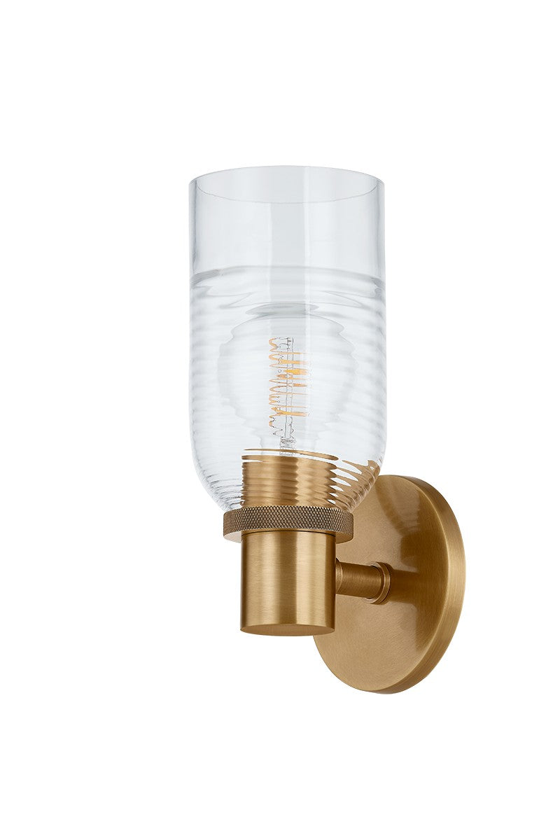 Troy Lighting - B1112-PBR - One Light Wall Sconce - Redding - Patina Brass