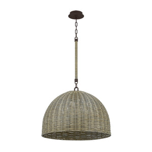 Troy Lighting - F2024-TBZ - Three Light Outdoor Pendant - Huxley - Textured Bronze