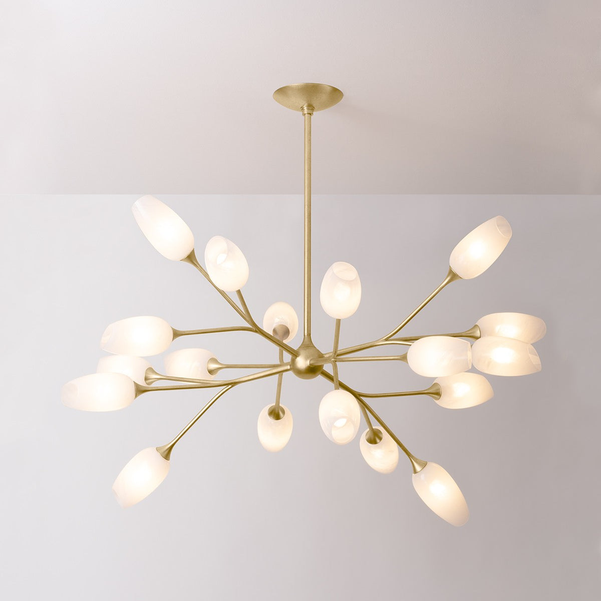Troy Lighting - F2144-VGL - 18 Light Chandelier - Aldean - Vintage Gold Leaf