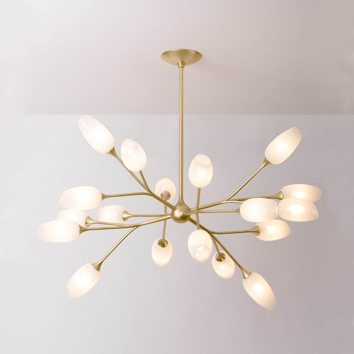 Troy Lighting - F2144-VGL - 18 Light Chandelier - Aldean - Vintage Gold Leaf