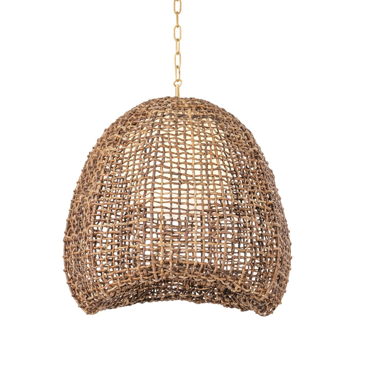 Troy Lighting - F2324-VGL - One Light Pendant - Maester - Vintage Gold Leaf