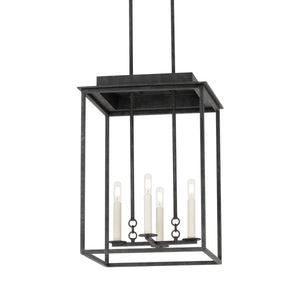 Troy Lighting - F3116-FRN - Four Light Lantern - Hart - French Iron