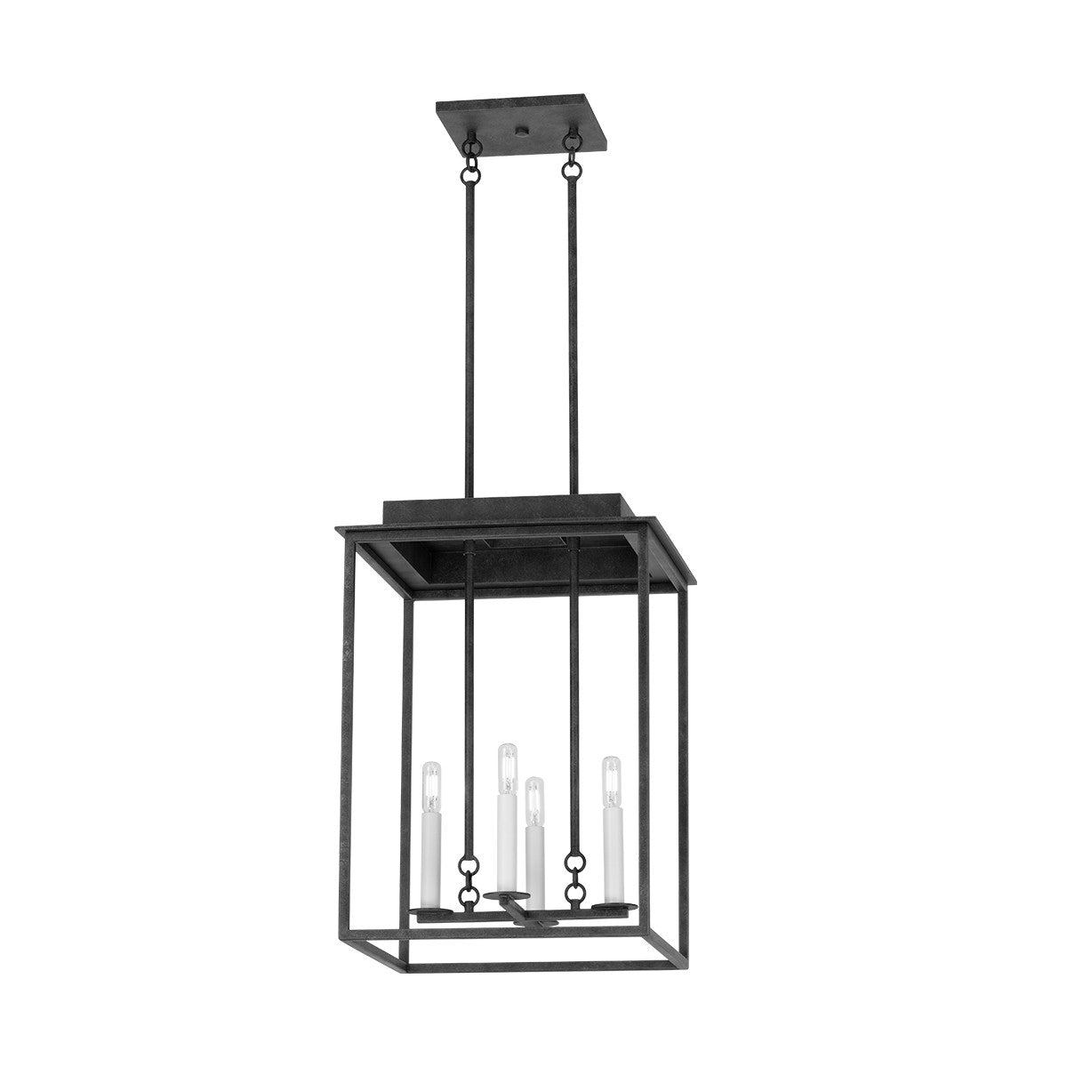 Troy Lighting - F3116-FRN - Four Light Lantern - Hart - French Iron