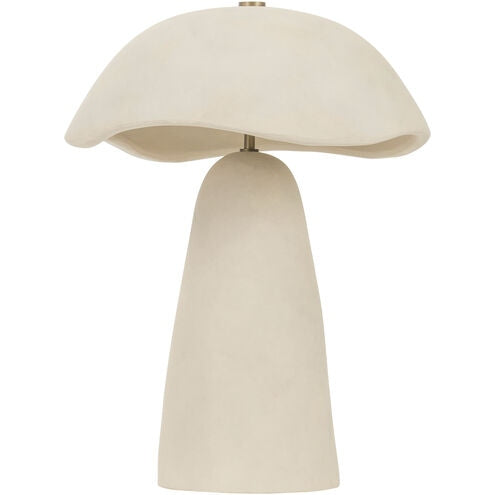 Troy Lighting - PTL1222-PBR/CAE - Two Light Table Lamp - Soloma - Patina Brass/Ceramic Artisan White